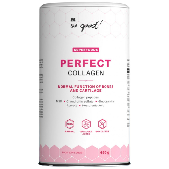 FA Nutrition - Perfect Collagen / with Glucosamine, Chondroitin, MSM, Hyaluronic (30 дози)