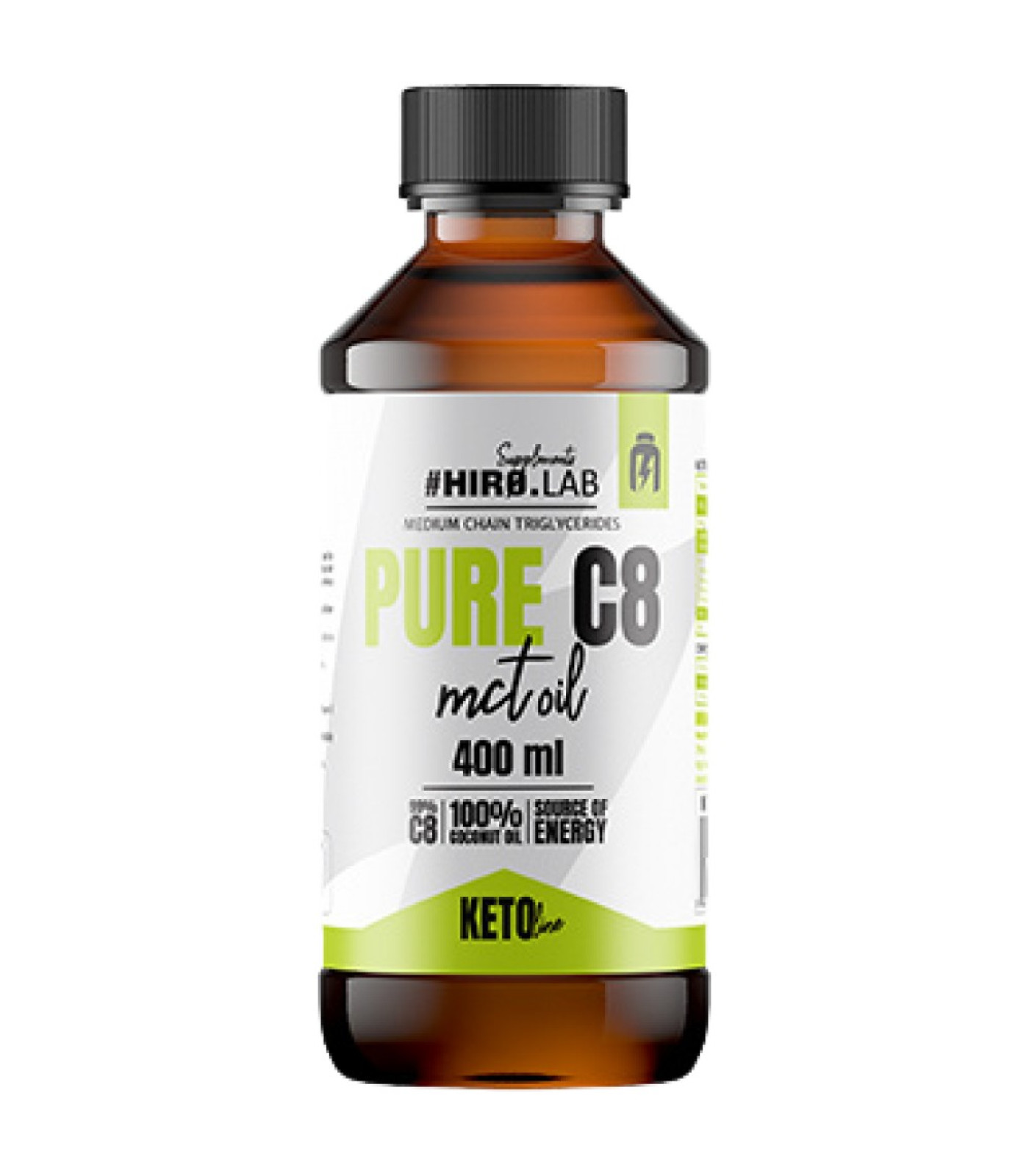 Hero.Lab - MCT Oil | Pure C8 - Keto Energy Source / 400 мл