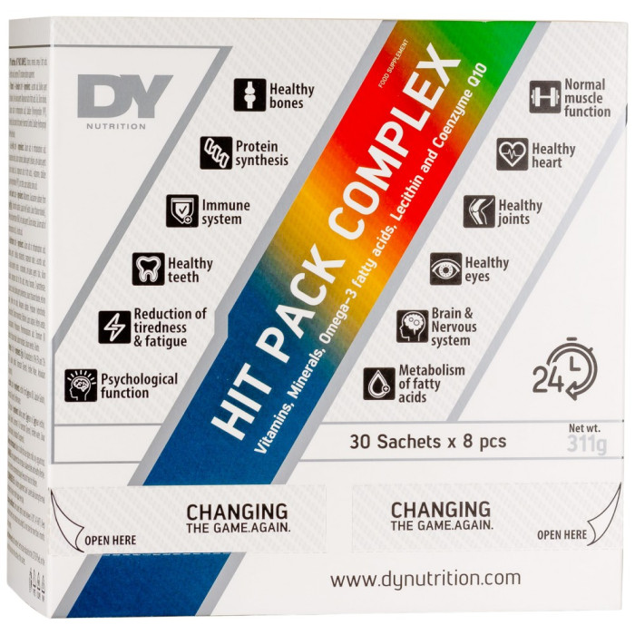 Dorian Yates Nutrition - HIT Pack Complex | High-Intensity Training MultiVitamin Pack