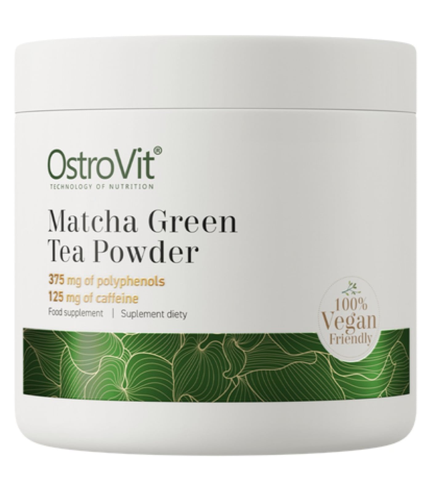 OstroVit - Matcha Green Tea Powder / 100 грама, 40 дози