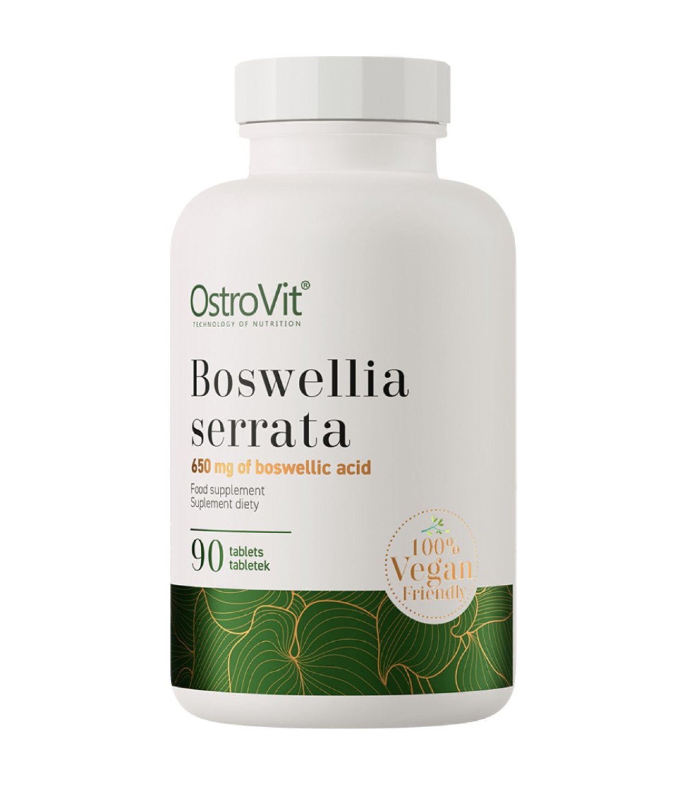 OstroVit - Boswellia Serrata 1000 mg / 90 Таблетки, 90 дози