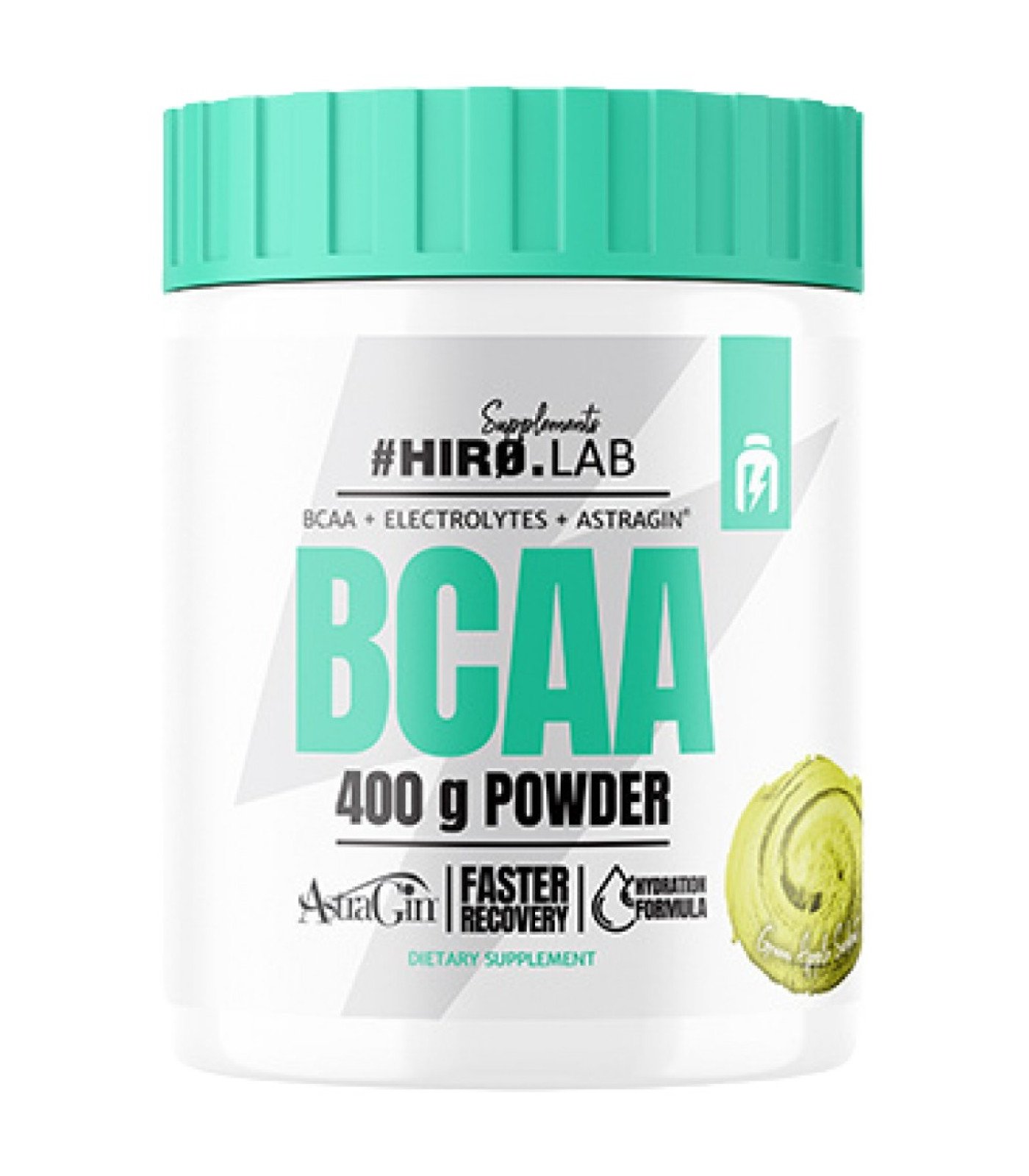Hero.Lab - BCAA 2:1:1 Powder | with Electrolytes + AstraGin® / 400 грама, 40 дози