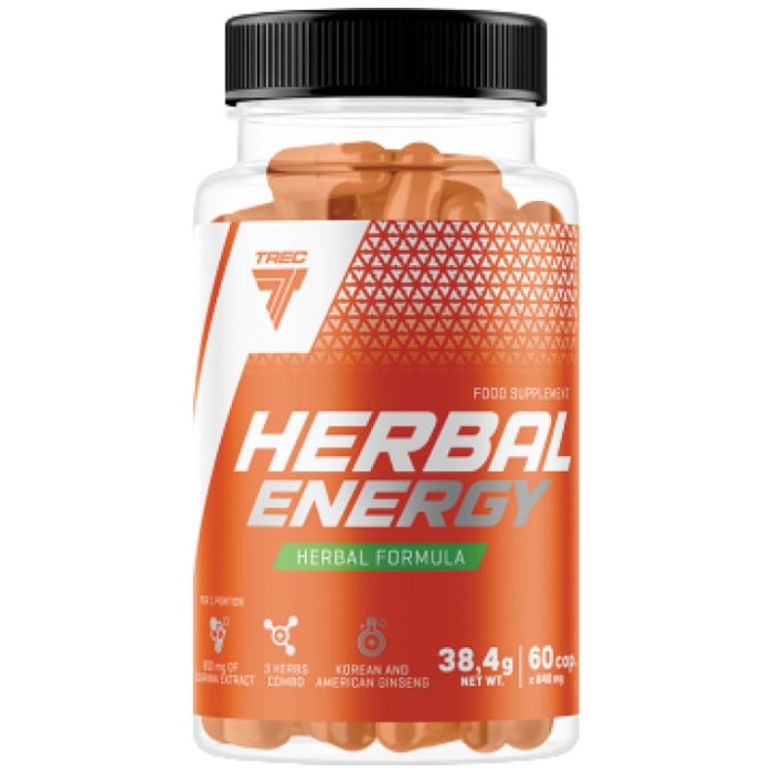 Trec Nutrition - Herbal Energy / 60 капсули, 30 дози