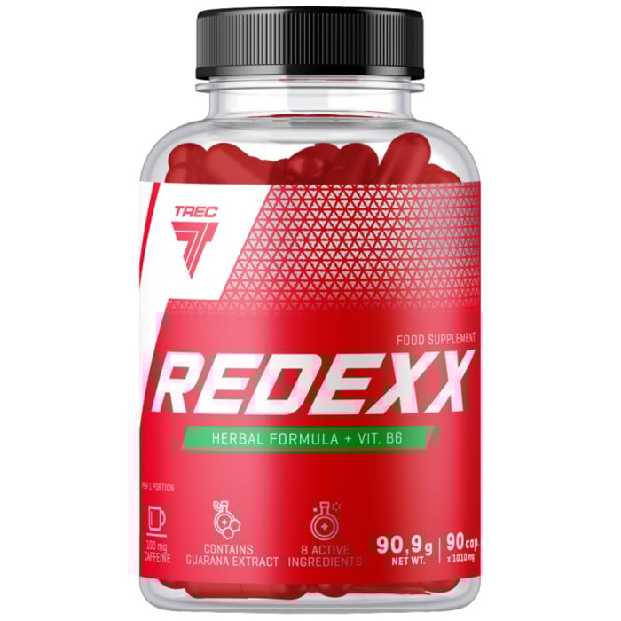 Trec Nutrition - Redexx | Herbal Thermogenic Formula / 90 капсули, 45 дози