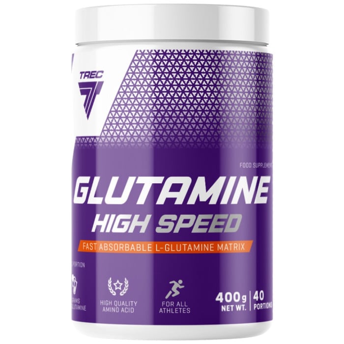 Trec Nutrition - Glutamine High Speed | Fast Absorbable Glutamine Matrix / 400 грама, 40 дози
