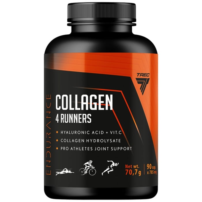 Trec Nutrition - Collagen 4 Runners / 90 капсули, 45 дози