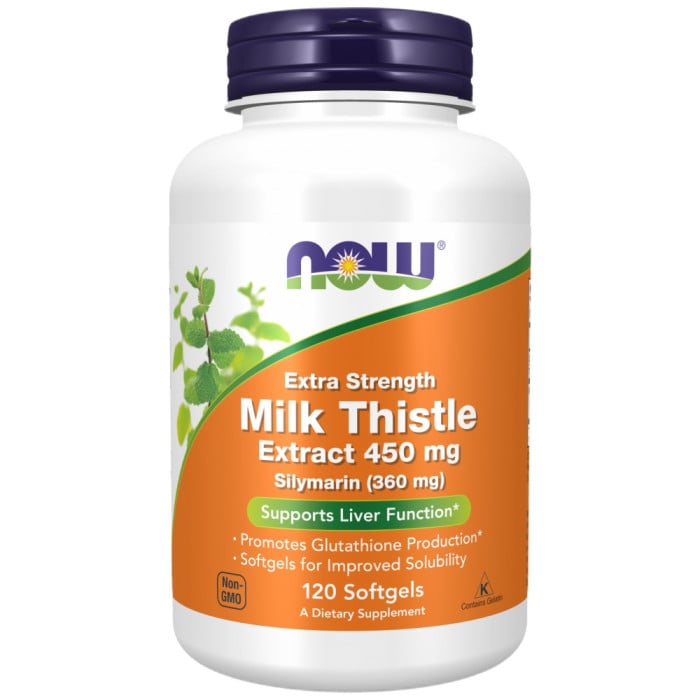 NOW Foods - Silymarin Milk Thistle Extract 450 mg