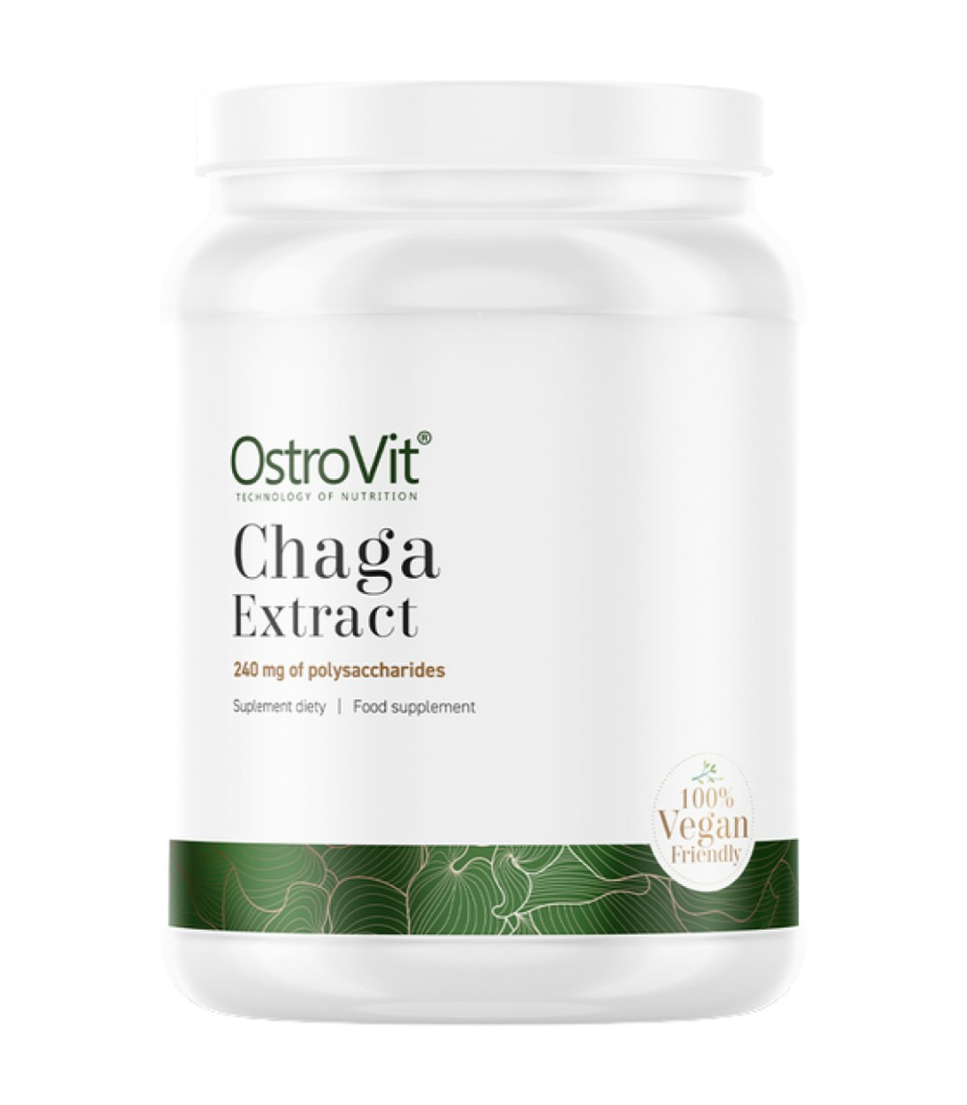 OstroVit - Chaga Extract Powder / 50 грама, 83 дози