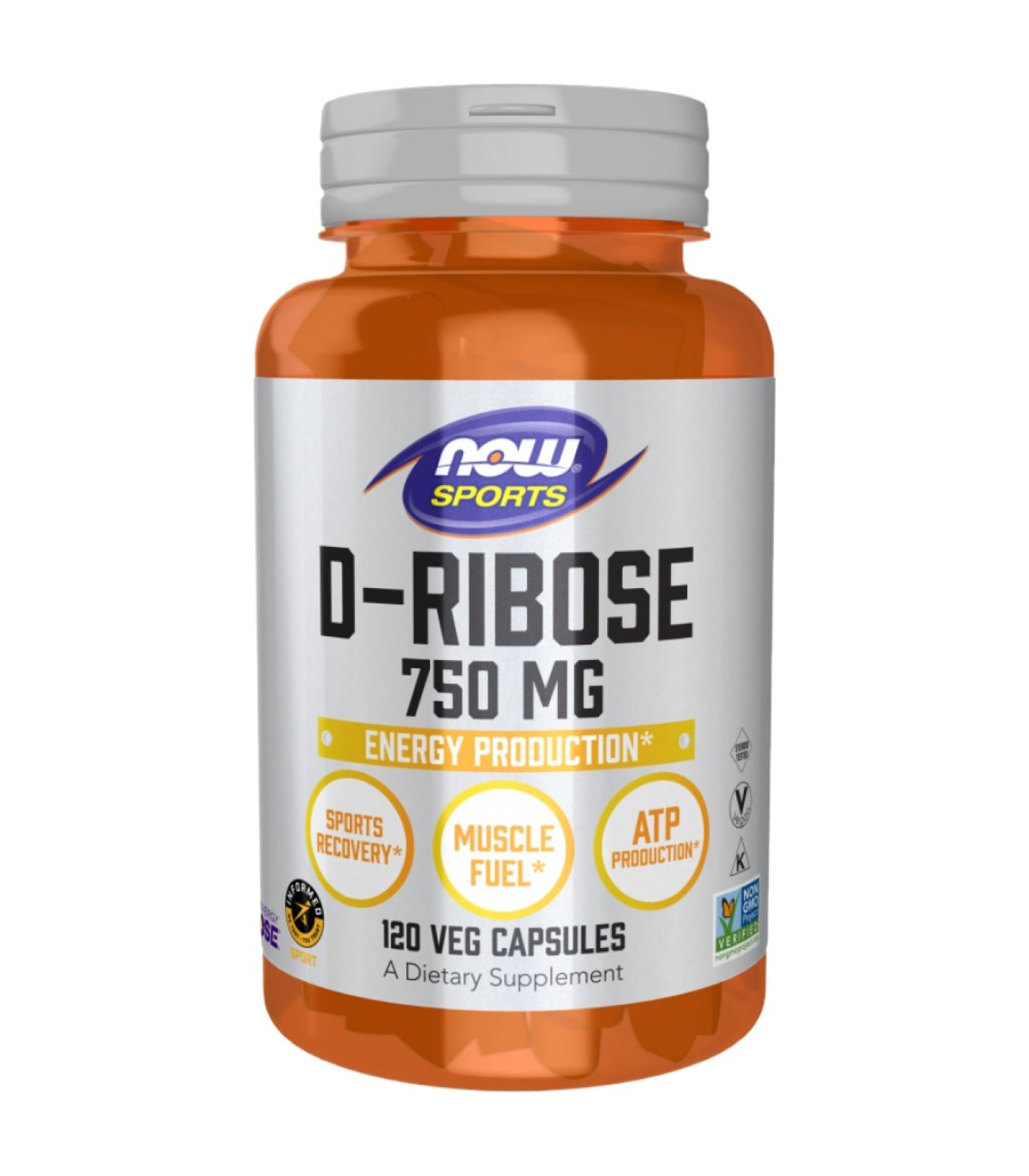 NOW Foods - D-Ribose 750 mg (20 дози)