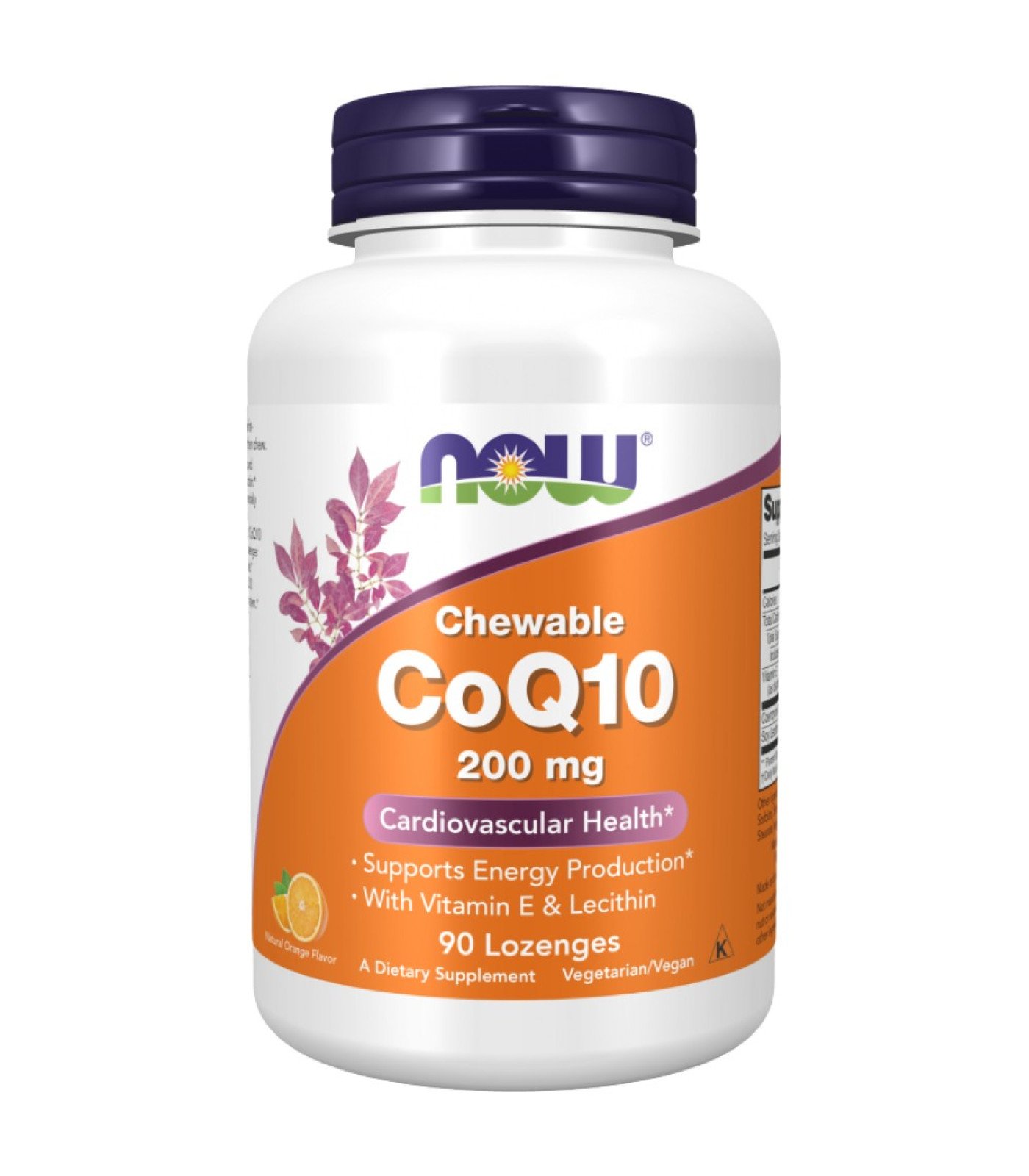 NOW Foods - CoQ10 200 mg | Chewable
