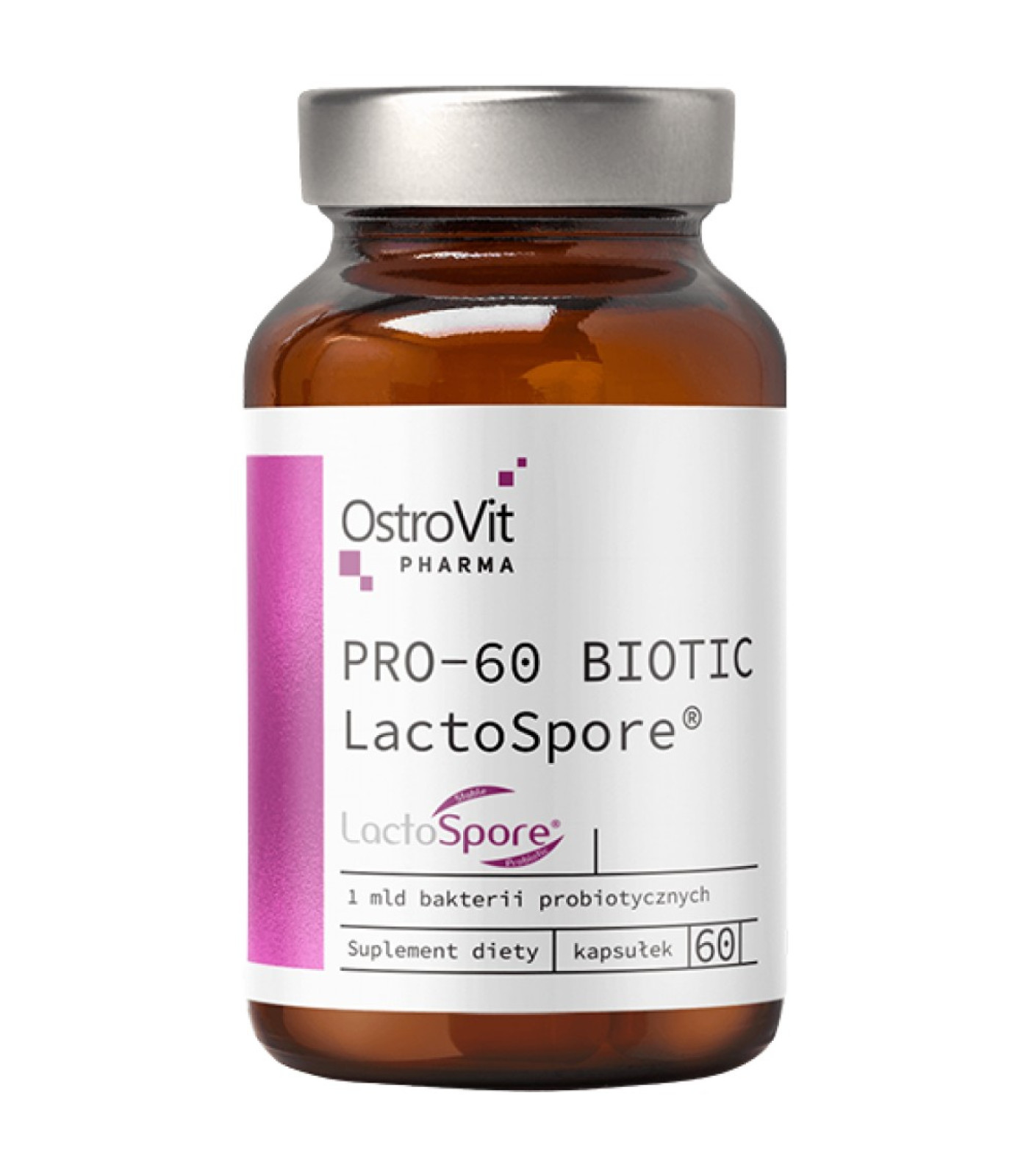 OstroVit - PRO-60 BIOTIC LactoSpore® | Probiotic / 60 капсули, 60 дози