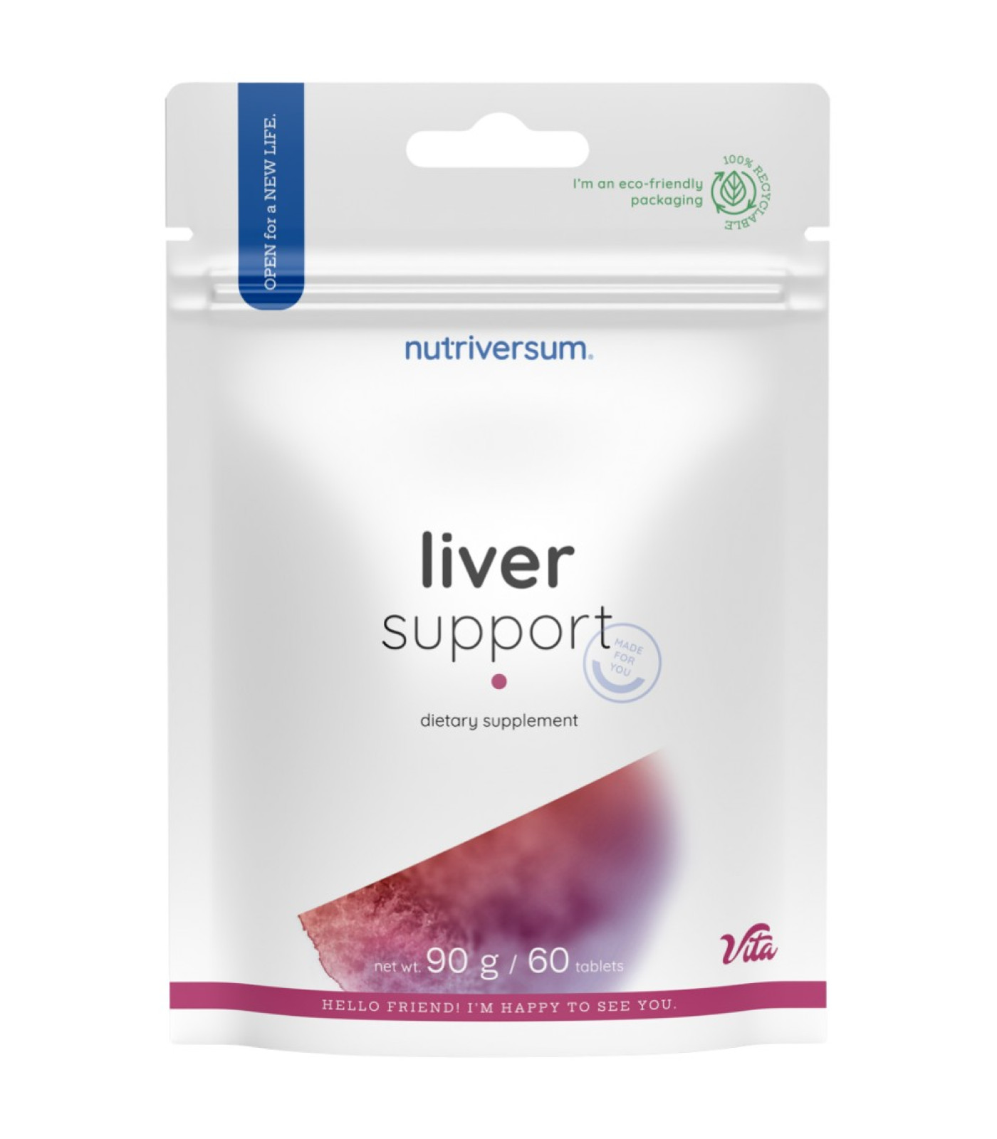 Nutriversum - Liver Support | Complete Liver Care Formula / 60 Таблетки, 60 дози Nutriversum - Liver Support | Complete Liver Care Formula / 60 Таблетки, 60 дози
