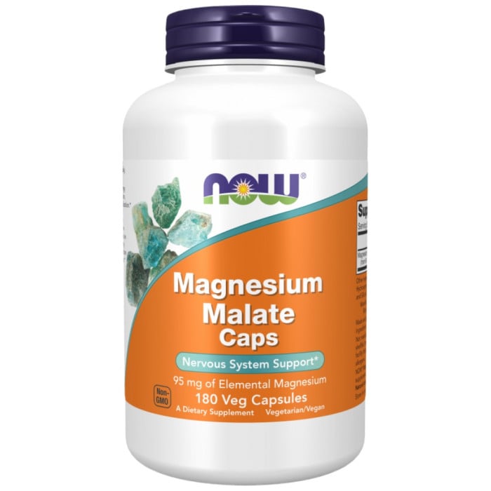 NOW Foods - Magnesium Malate 840 mg (180 дози)