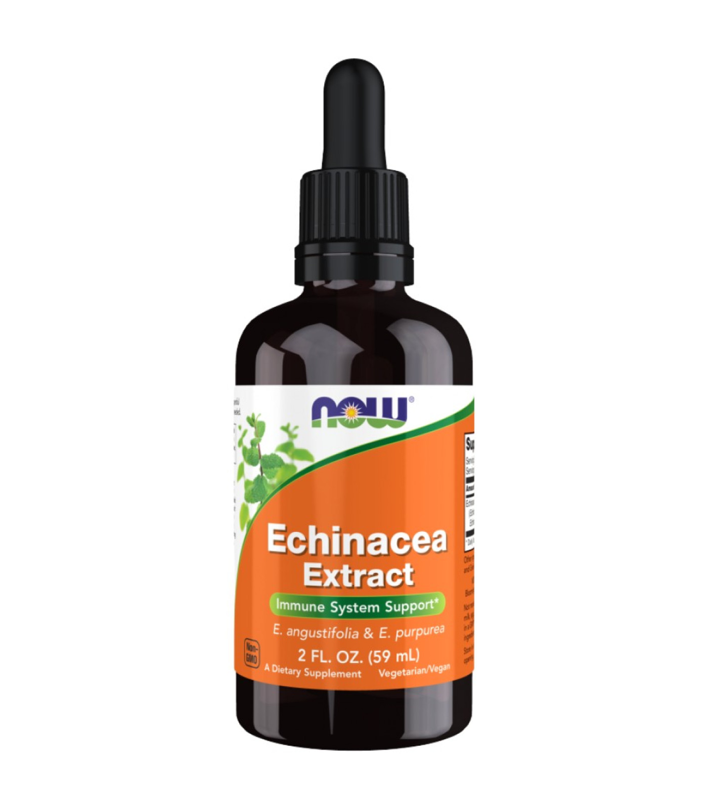 NOW Foods - Echinacea Liquid Extract (37 дози) / 59 мл NOW Foods - Echinacea Liquid Extract (37 дози) / 59 мл