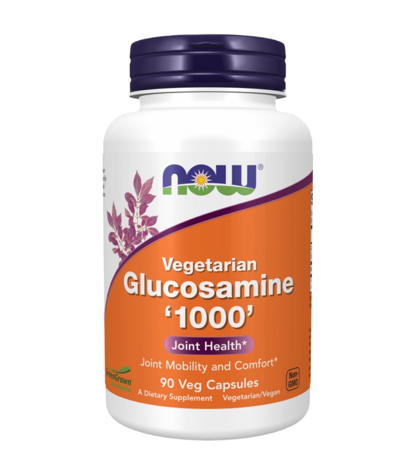 NOW Foods - Glucosamine 1000 Vegetarian | GreenGrown® (45 дози)