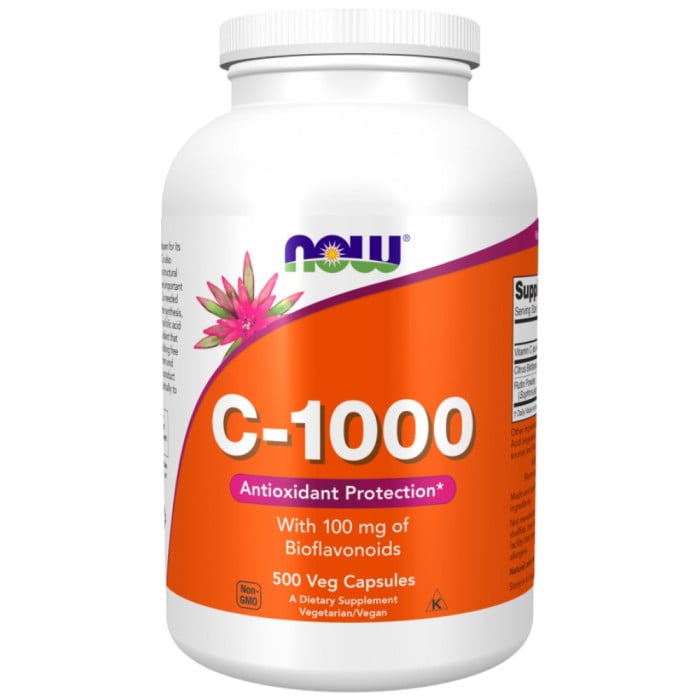 NOW Foods - Vitamin C-1000 / with Bioflavonoids (500 дози)