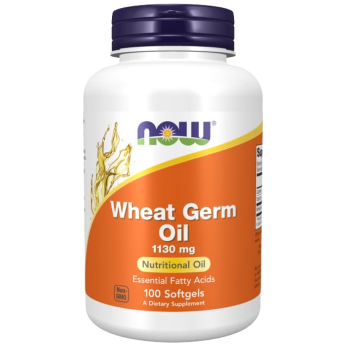 NOW Foods - Wheat Germ Oil 1130 mg (50 дози) / 100 Гел капсули