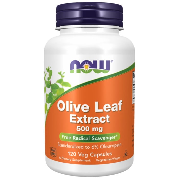 NOW Foods - Olive Leaf Extract 500 mg (120 дози)