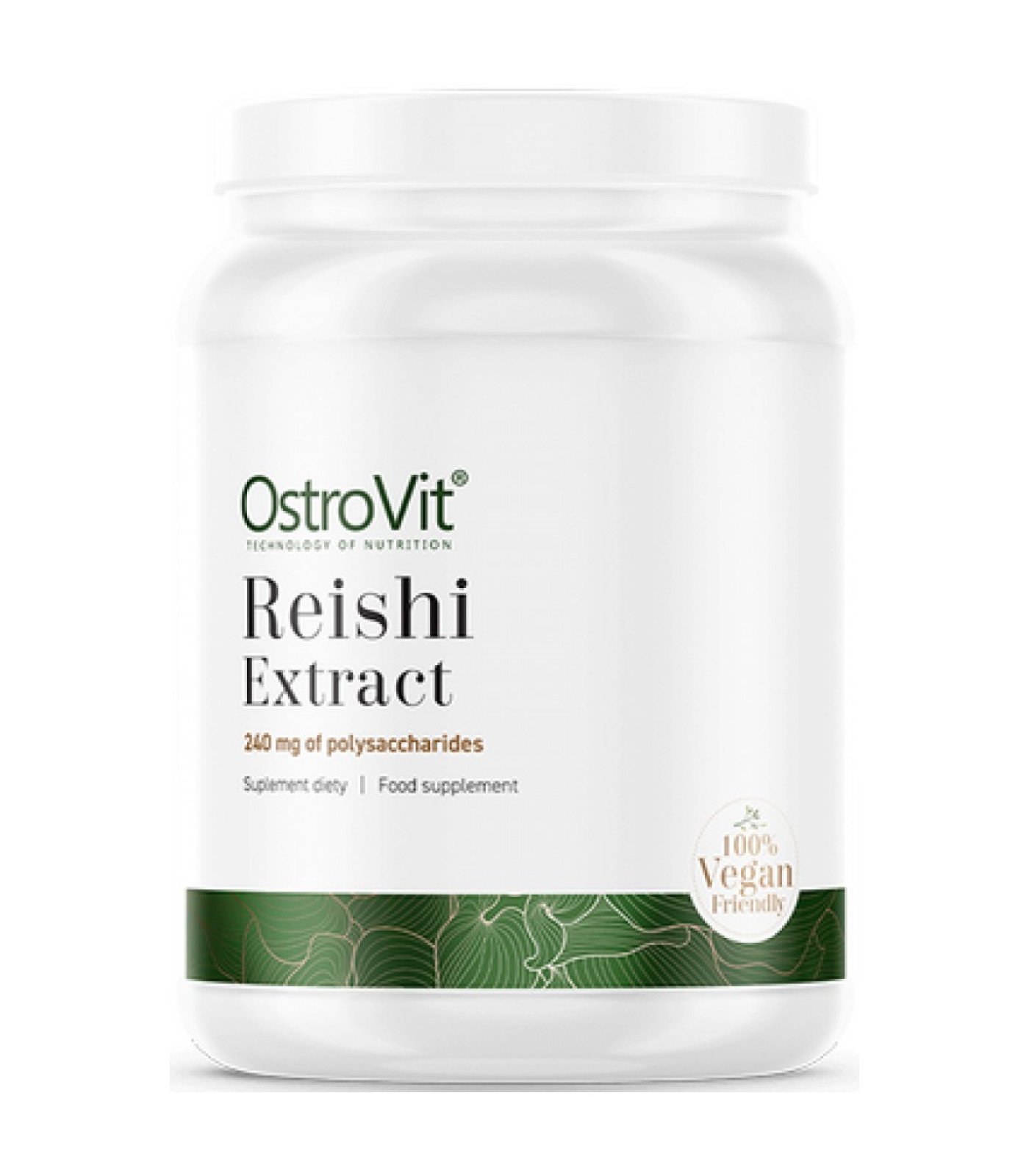 OstroVit - Reishi Extract Powder / 50 грама, 83 дози