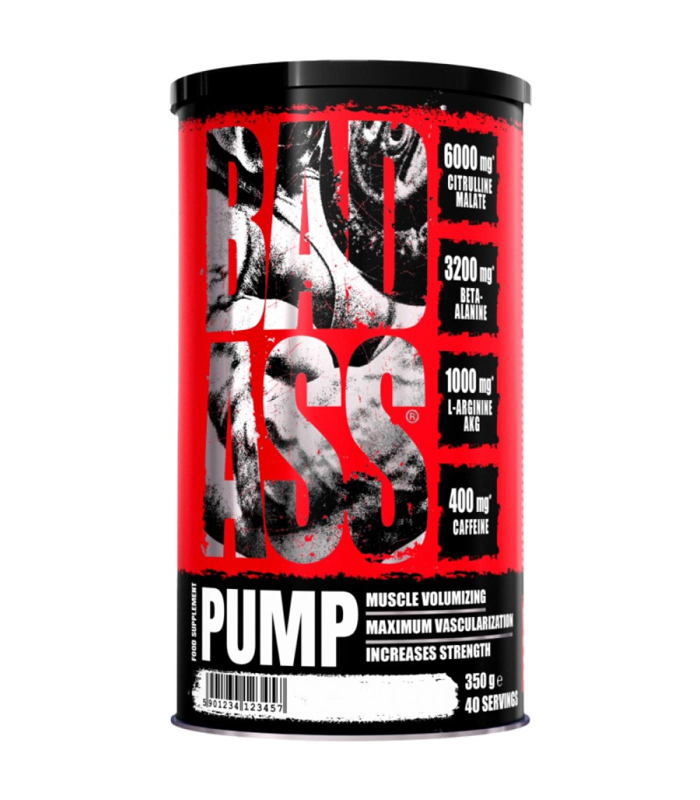 BAD ASS - Bad Ass PUMP | Complete Pre-Workout Formula / 350 грама, 40 дози BAD ASS - Bad Ass PUMP | Complete Pre-Workout Formula / 350 грама, 40 дози