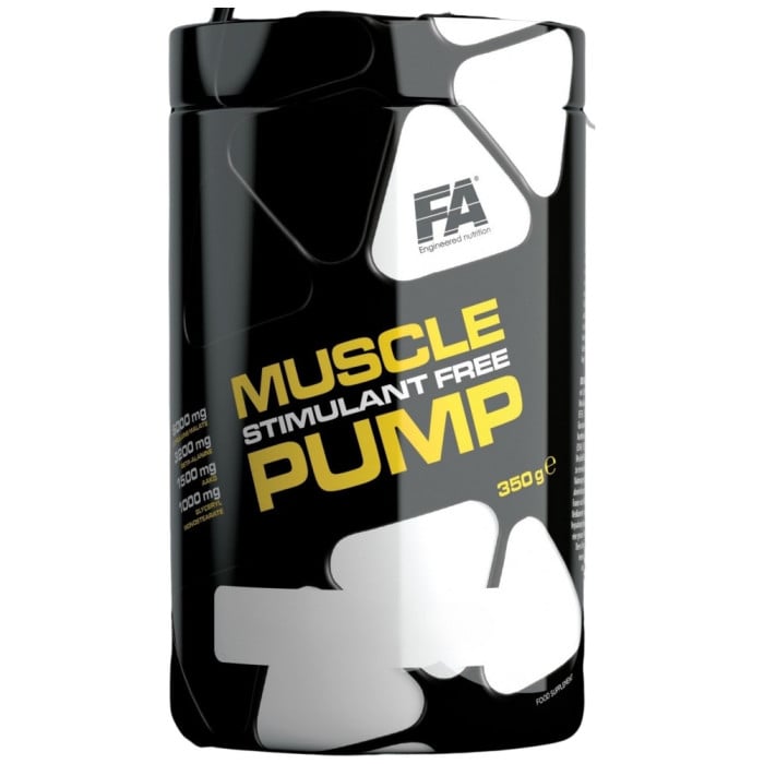 FA Nutrition - Muscle Pump | Stimulant-Free Pre-Workout Formula (40 дози) / 350 грама