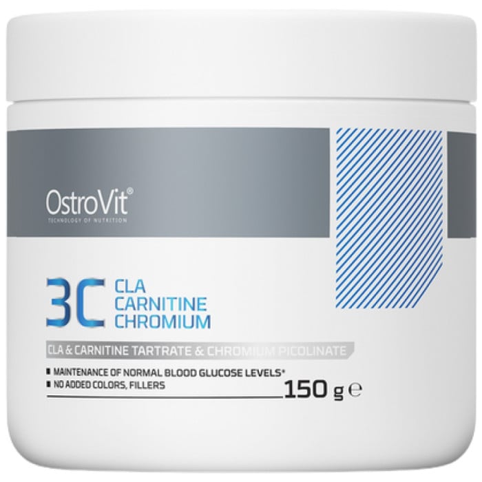 OstroVit - 3C | CLA + Carnitine + Chromium / 150 грама, 30 дози