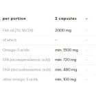 Osavi - Omega-3 Extra 1300 mg / 60 Гел капсули, 30 дози