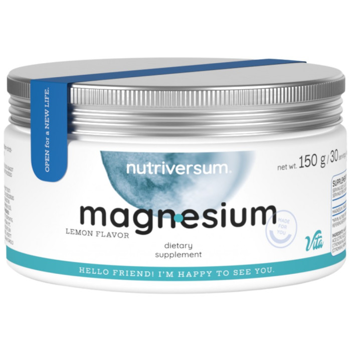 Nutriversum - Magnesium Citrate Powder / 150 грама, 30 дози