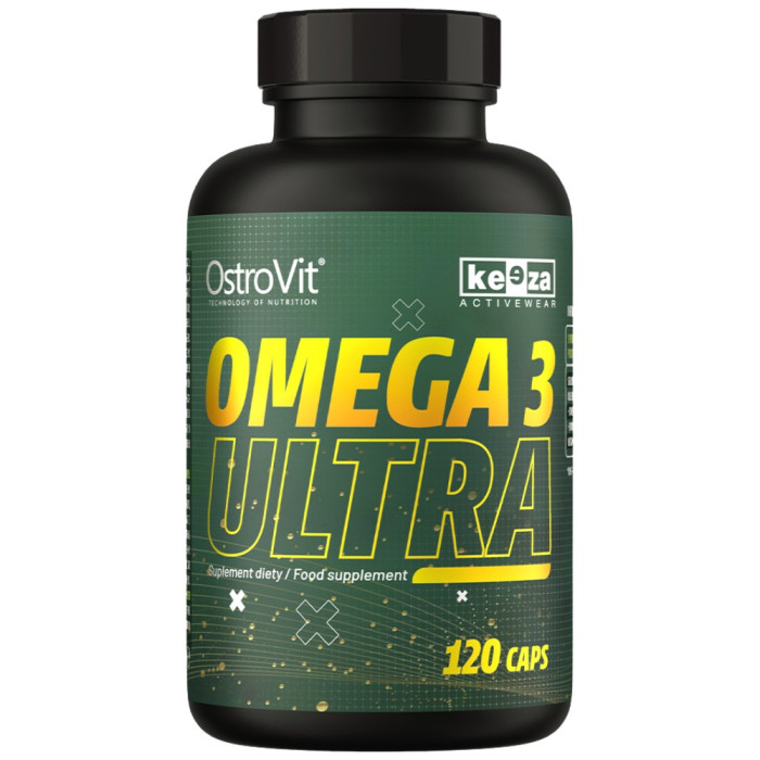 OstroVit - KEEZA Omega 3 Ultra / 120 Гел капсули, 120 дози