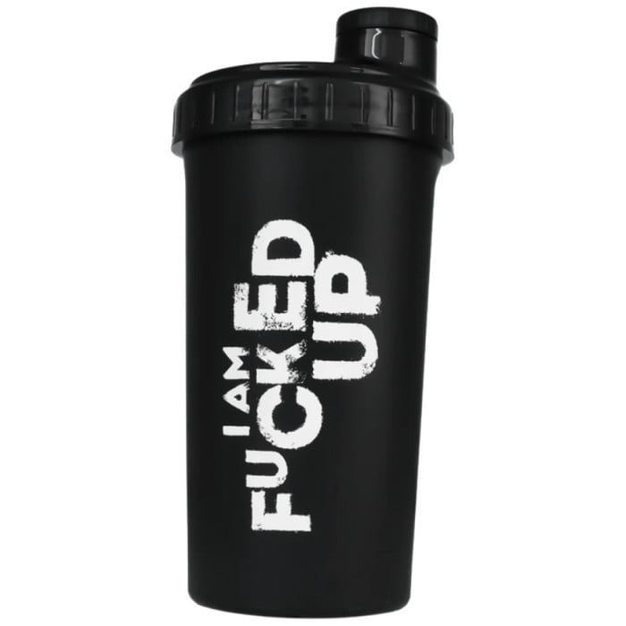 SWEDISH Supplements - Shaker |  I AM FUCKED UP - Black / 700 мл