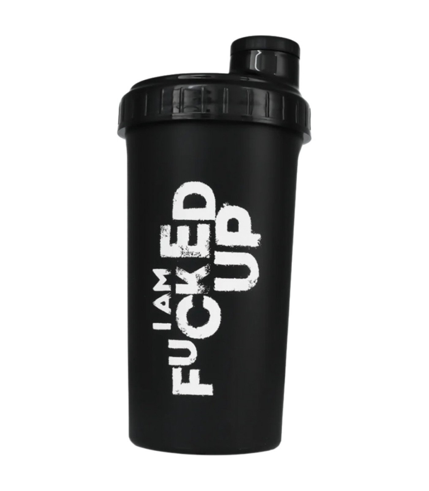 SWEDISH Supplements - Shaker |  I AM FUCKED UP - Black / 700 мл