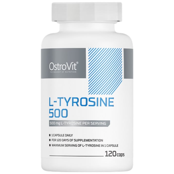 OstroVit - L-Tyrosine 500 mg / 120 капсули, 120 дози