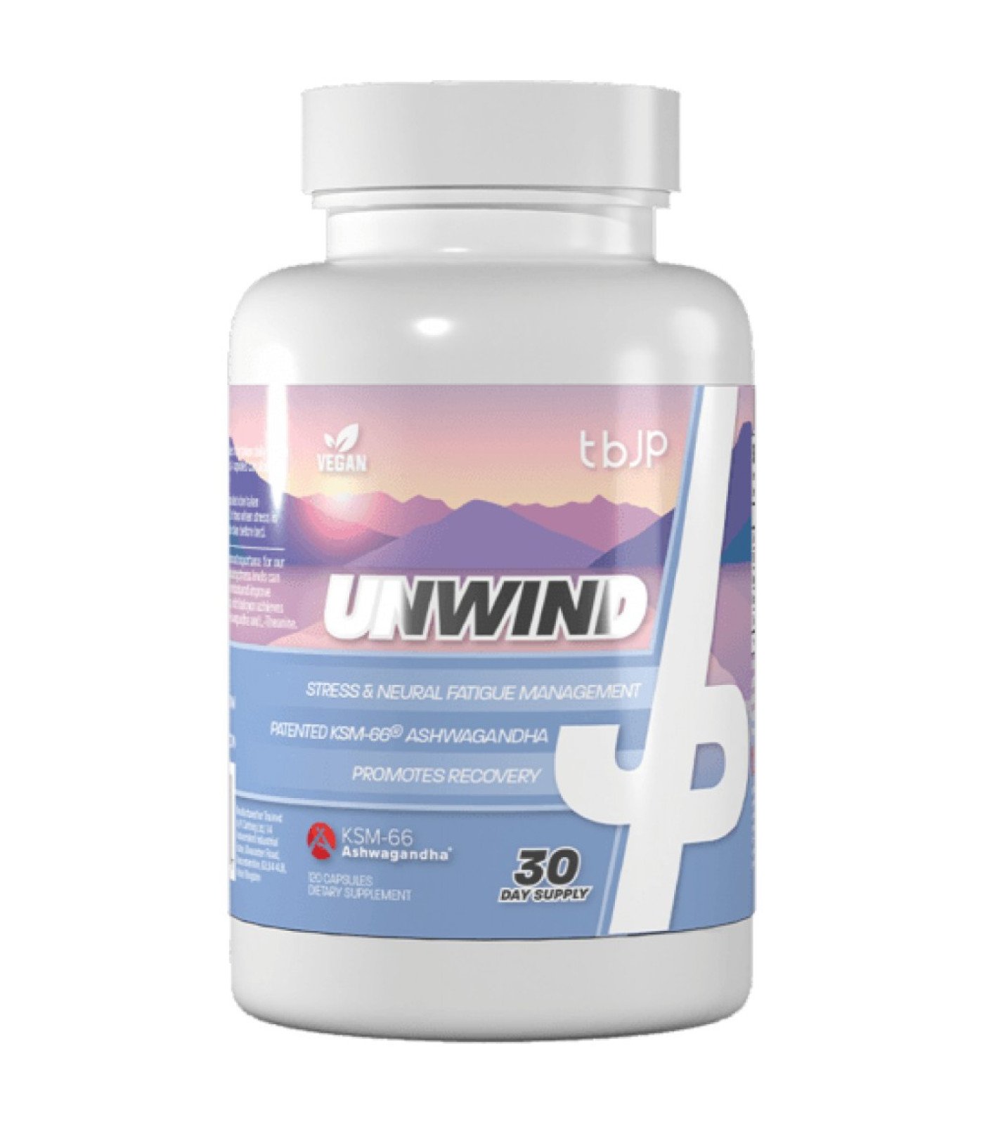 Trained by JP - Unwind | Stress & Fatigue Management / 120 капсули, 30 дози​