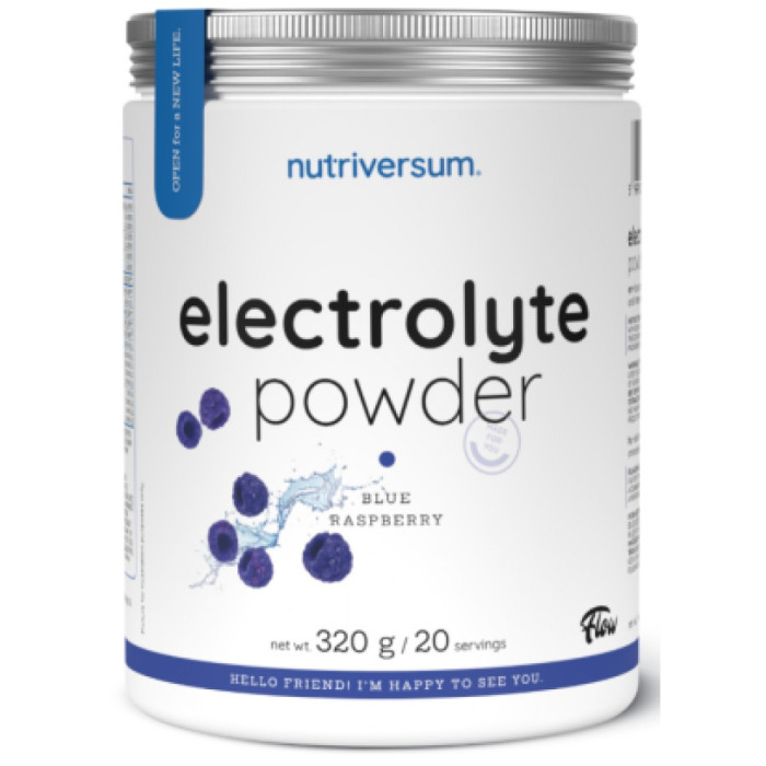 Nutriversum - Electrolyte Powder | with BCAA, L-Carnitine & Green Tea / 320 грама, 20 дози