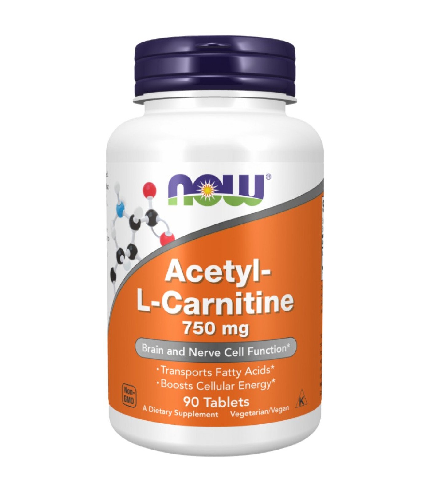 NOW Foods - Acetyl L-Carnitine 750 mg