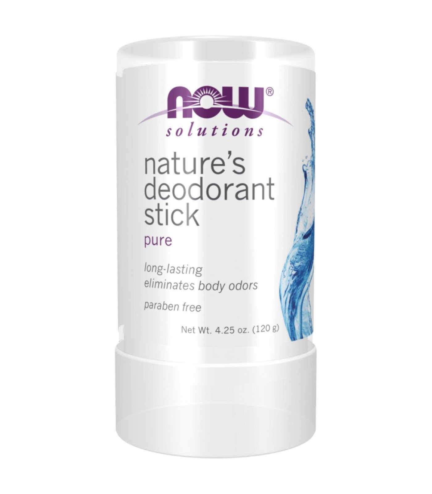 NOW Foods - Nature's Deodorant Stick | Stone
