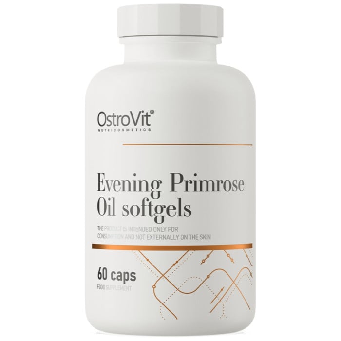 OstroVit - Evening Primrose Oil 1000 mg / 60 Гел капсули, 60 дози