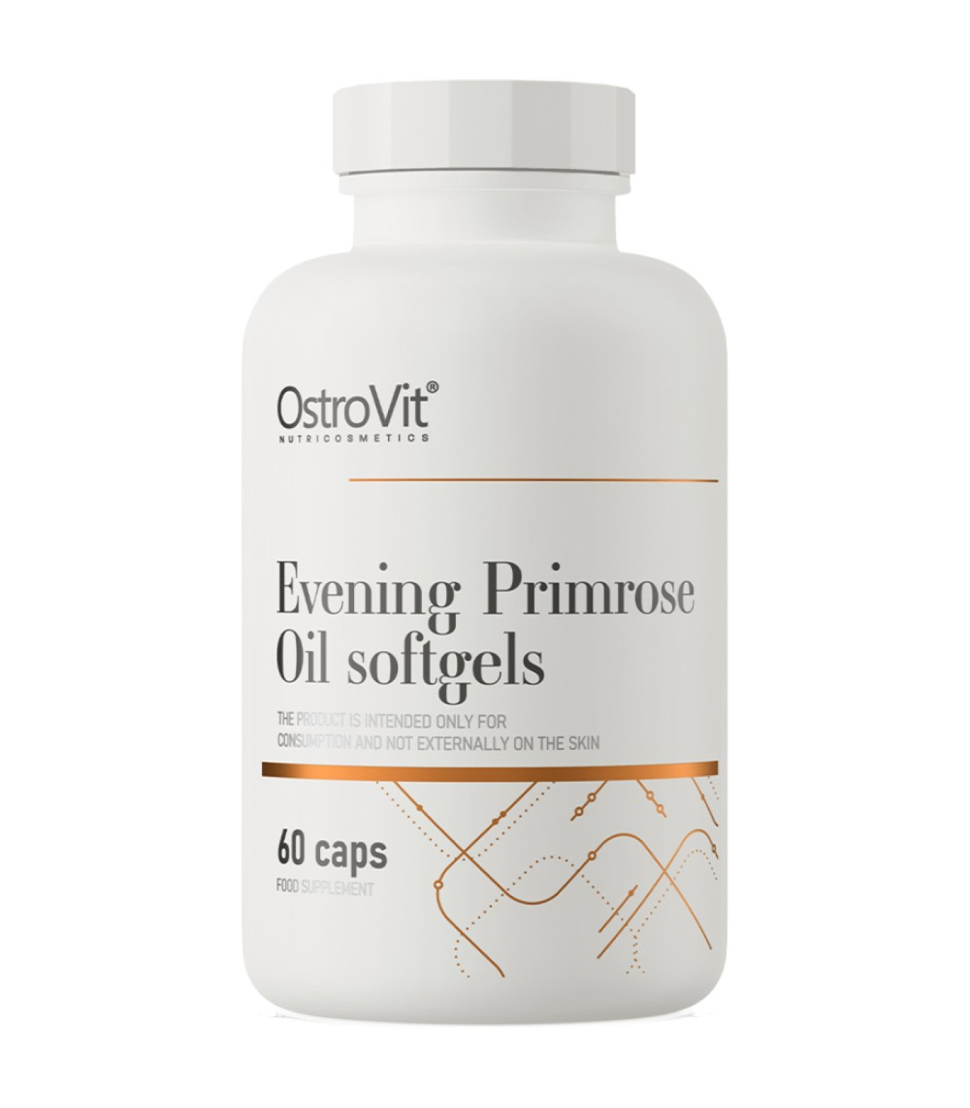 OstroVit - Evening Primrose Oil 1000 mg / 60 Гел капсули, 60 дози