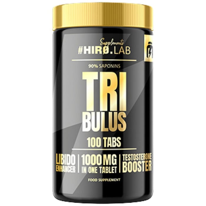 Hero.Lab - Tribulus 1000 mg | Fruit Extract with 90% Saponins / 100 Таблетки, 100 дози