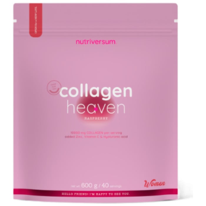 Nutriversum - Collagen Heaven | added Zinc, Vitamin C and Hyaluronic Acid / 600 грама, 40 дози