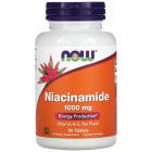 NOW Foods - Niacinamide 1000 mg (180 дози) / 90 Таблетки