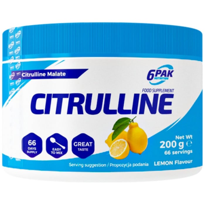 6PAK Nutrition - Citrulline Powder / 200 грама, 66 дози