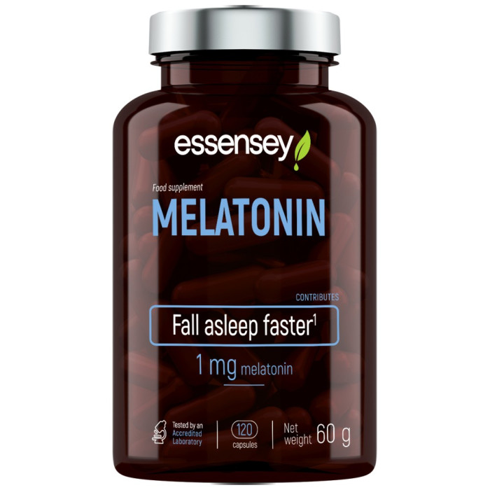 ESSENSEY - Melatonin 1 mg / 120 капсули, 120 дози