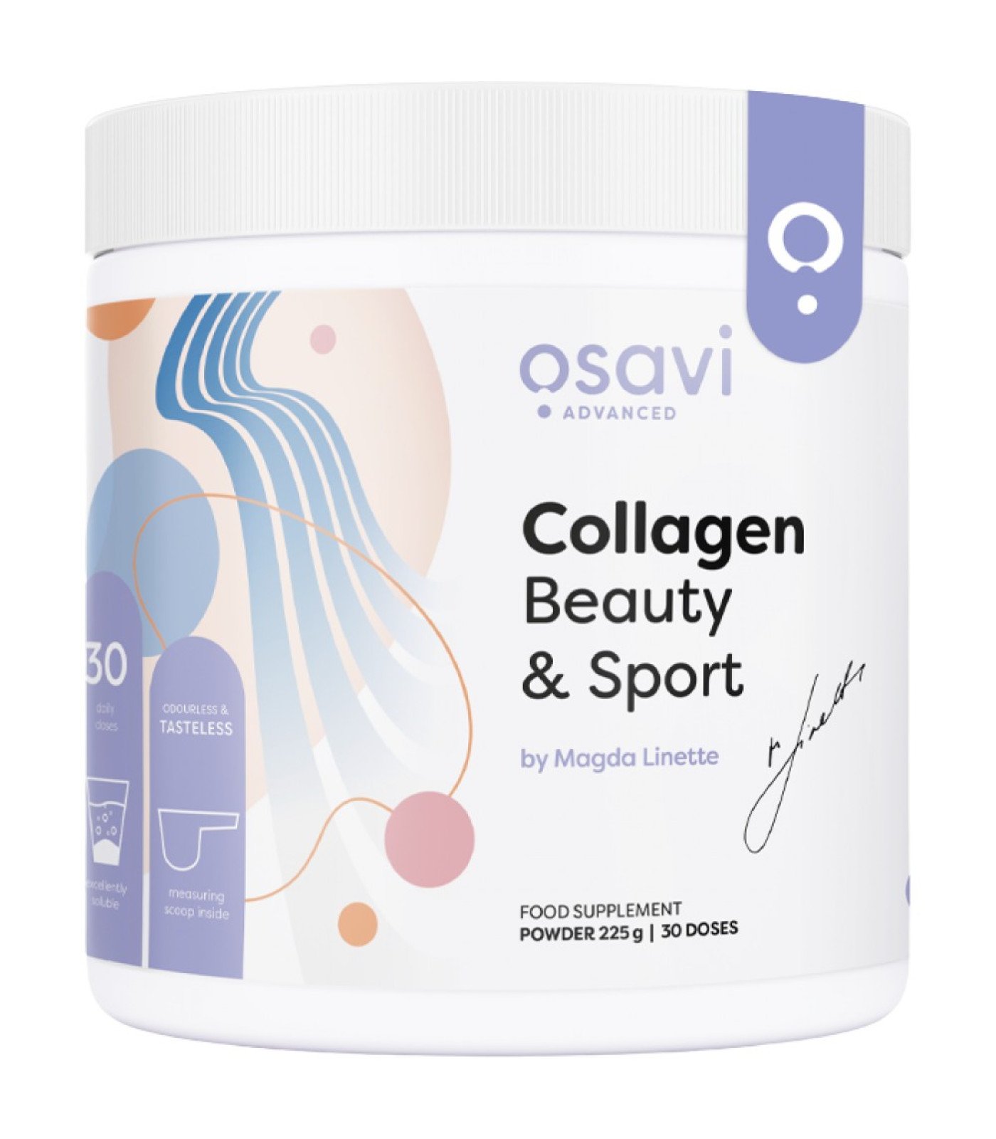 Osavi - Collagen Beauty & Sport by Magda Linette / 225 грама, 30 дози