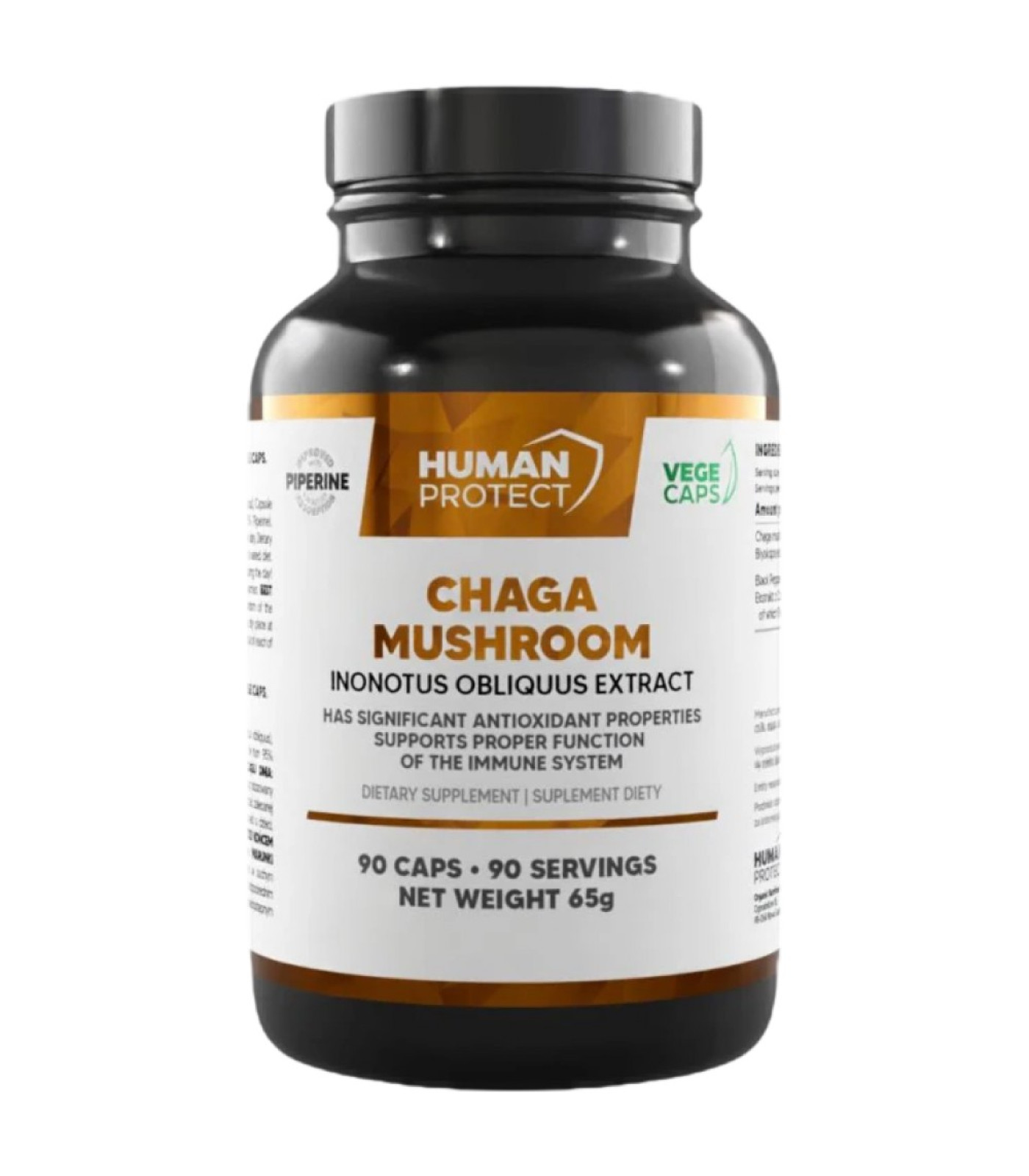 Human Protect - Chaga Mushroom 600 mg