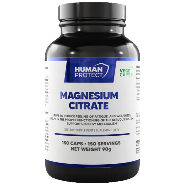 Human Protect - Magnesium Citrate Caps / 150 капсули, 30 дози