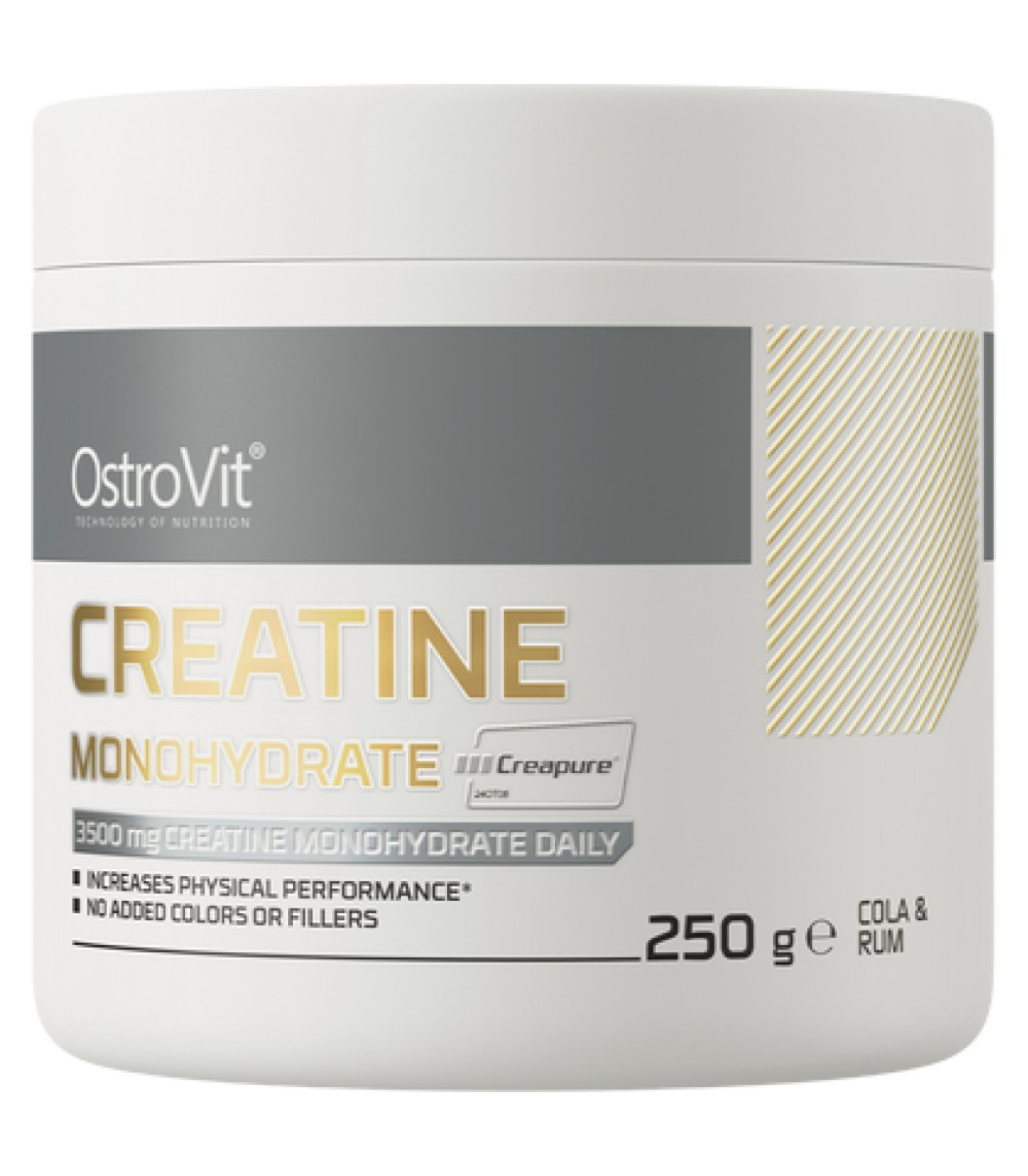 OstroVit - Creatine Monohydrate Creapure / 250 грама, 71 дози