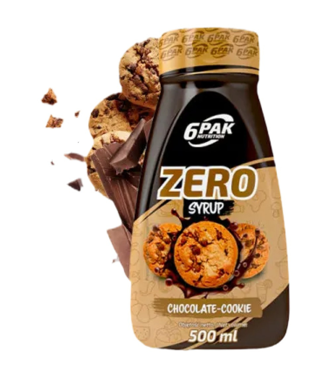 6PAK Nutrition - Syrup Zero - Chocolate Cookies / 500 мл