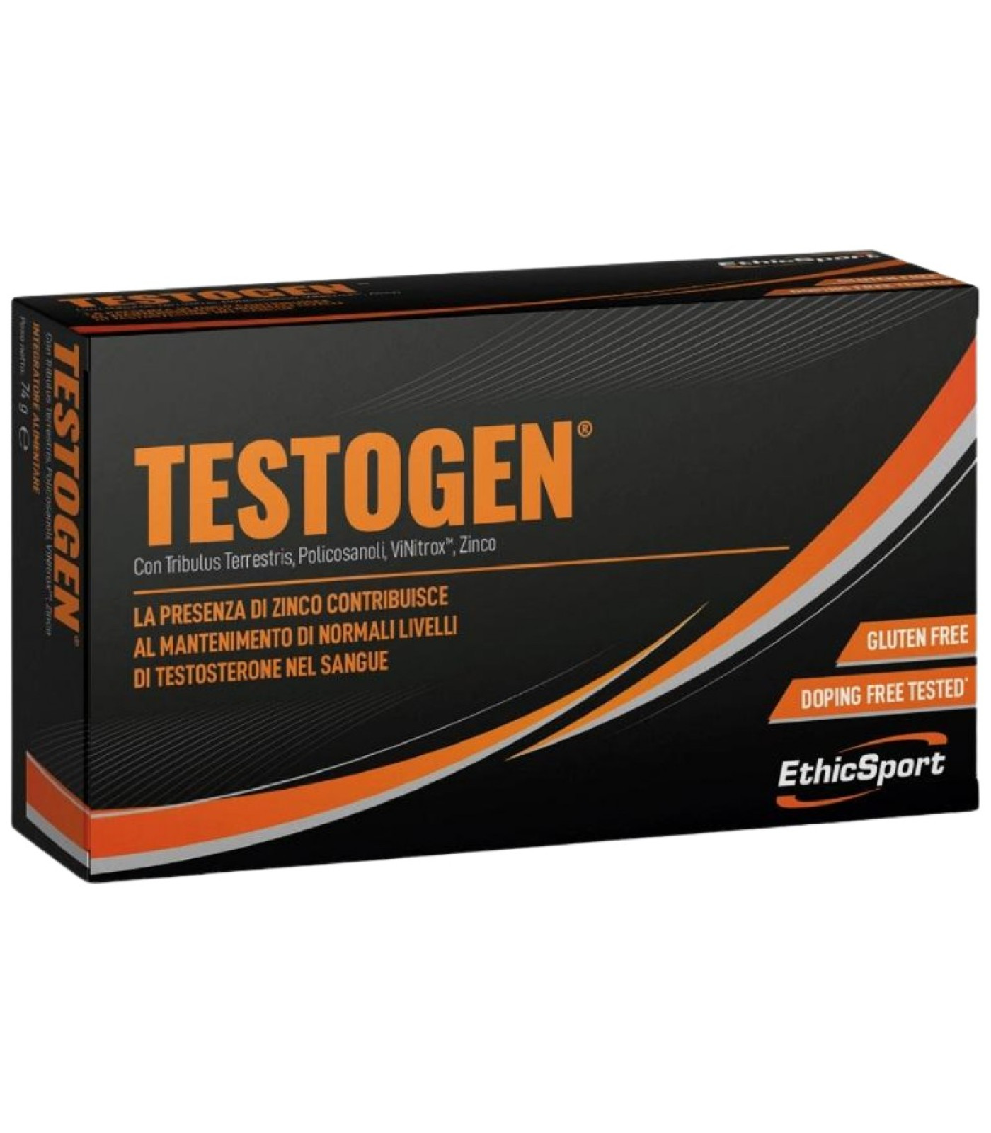 EthicSport - TESTOGEN | Natural Testosterone Support / 60 Таблетки, 30 дози