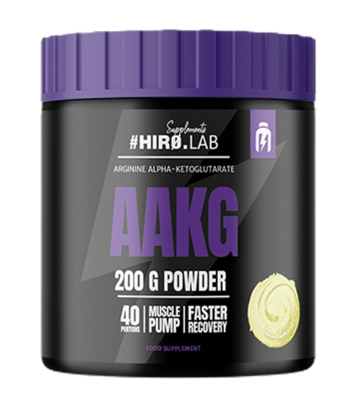 Hero.Lab - AAKG Powder | Arginine Alpha-Ketoglutarate / 200 грама, 40 дози